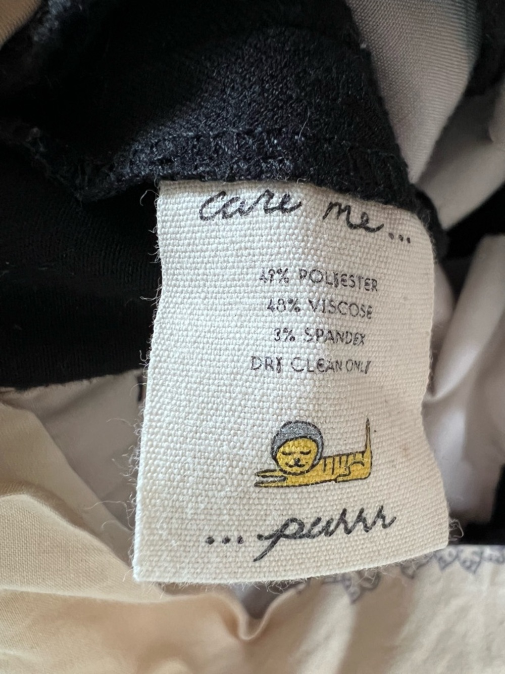 Women’s Black super wide cropped pants pants size 6 - Picture 13 of 13
